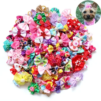 Handmade Dog Hair Bows 1