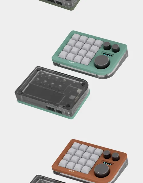 Bluetooth Doio-Kb16b-02レトロメカニカルキーボード,デュアルモード 