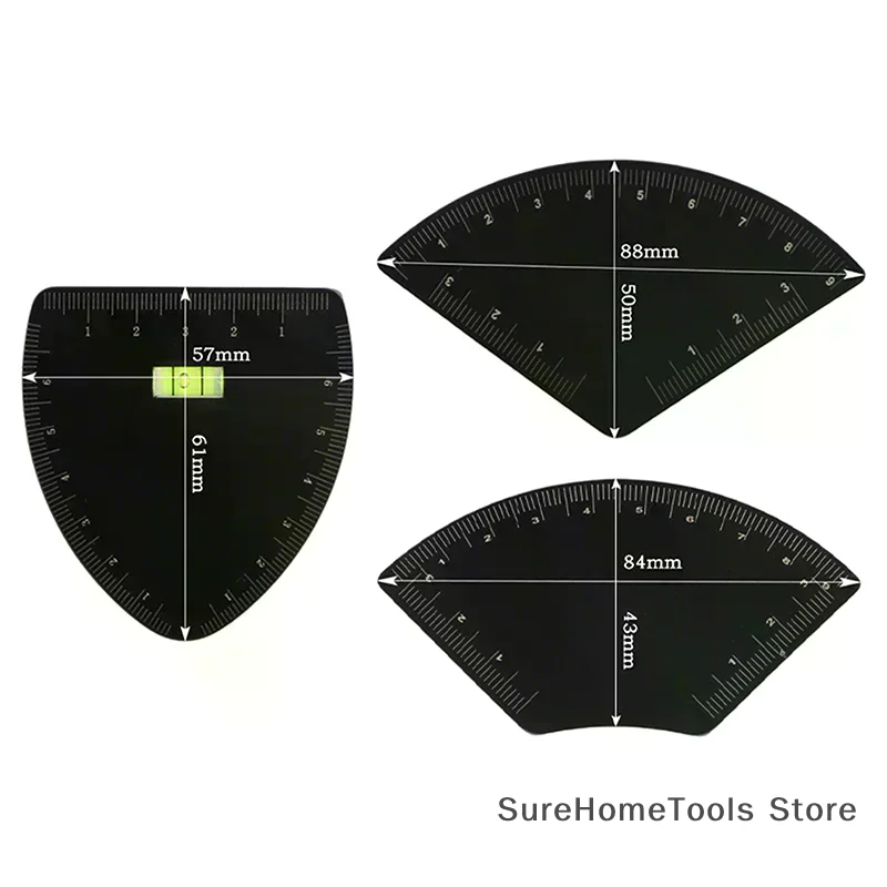 Aluminum Alloy Eyebrow Mapping Ruler Fast Drawing Microblading Shaping Tool Permanent Makeup Design Guide Ruler Tattoo Beginners