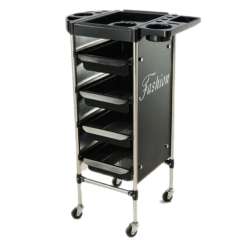 

Makeup Rolling Salon Trolley Esthetician Supplies Hairstylist Salon Trolley Commercial Wagen Mit Rollen Pretty Furniture YN50ST