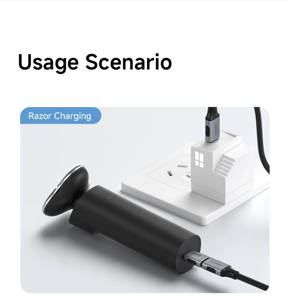Hagibis USB-C Charging Adapter with 5.1K Pull-Down Resistor