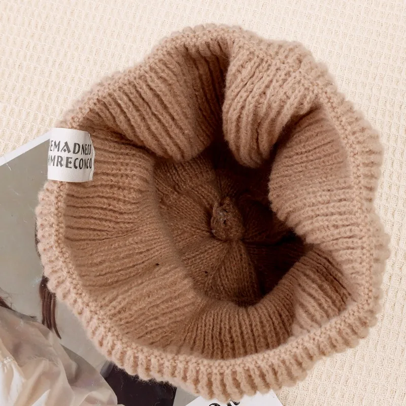 Рисунок 5 - Теплая вязаная Рыбацкая шапка осень-зима