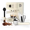 Empstorm Espresso Machine 20 Bar, 2 IN 1 Cappuccino Machine and Milk Frother Steam Wand Compatible for NS Original Capsules 1
