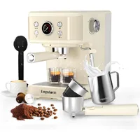 Empstorm Espresso Machine 20 Bar, 2 IN 1 Cappuccino Machine and Milk Frother Steam Wand Compatible for NS Original Capsules 1