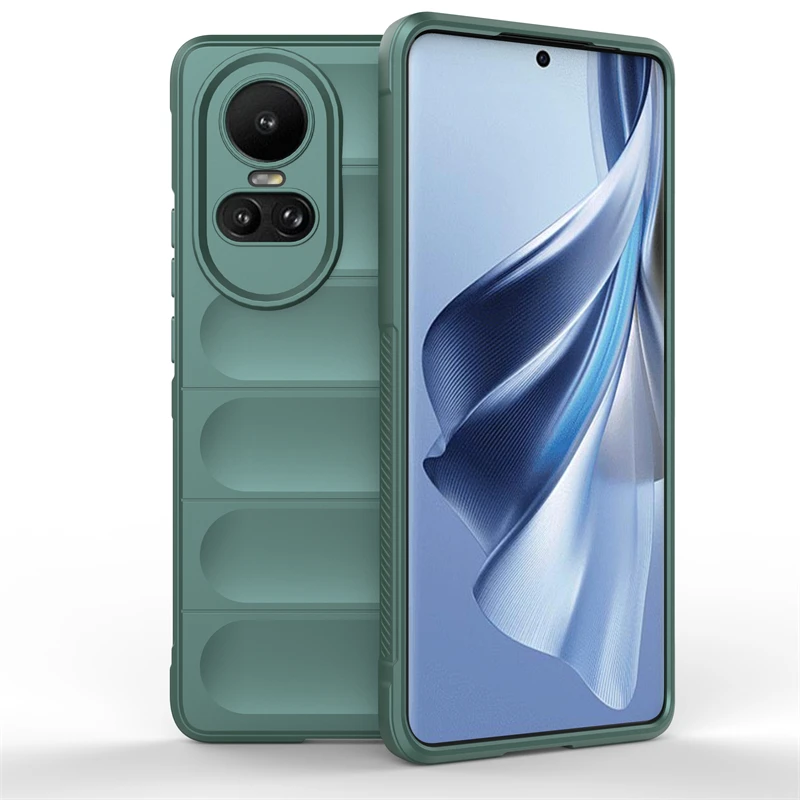 Funda Oppo Reno 10 Pro 5G CPH2525, carcasa de silicona a prueba de golpes  con revestimiento 6D, parachoques trasero de TPU, funda suave para Oppo  Reno 10 5G CPH2531 - AliExpress