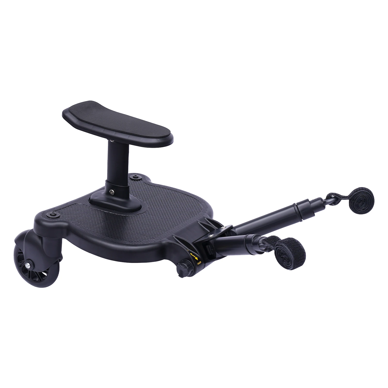 Children Stroller Pedal Adapter Second Child Kids Standing Plate and Seat 25kg Compatible with Most Strollers for 3-7 Years Old