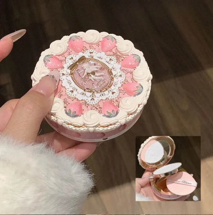 Setting Loose Powder Makeup Finishing Oil Control Rose Scent