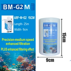 Enhanced Aquarium Auto Fleece Sump Filter Replacement - High Quality (M)