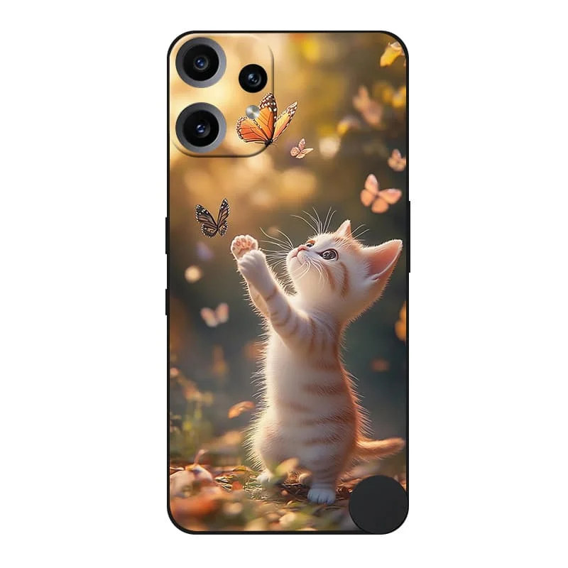 Sleek Black Silicone TPU Protective Bumper Case