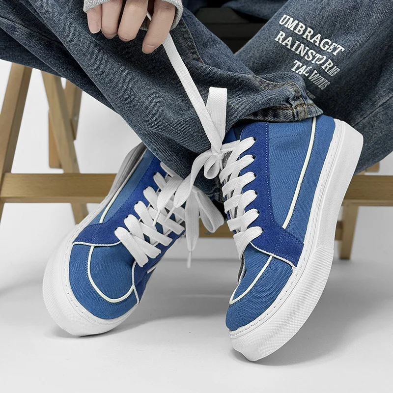 2025 Fashion Green Men's Canvas Shoes Big Size 45 Spring Comfortable Casual Shoes Men Espadrilles Flat Canvas Sneakers For Men 6
