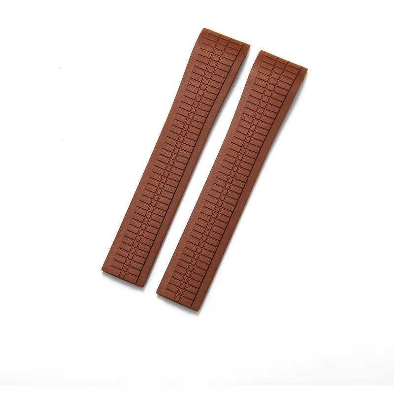 Premium Rubber Watch Strap for Luxury Timepieces – 21mm