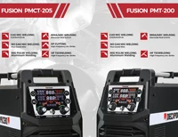 Decapower FUSION Полуавтоматически Semi-automatic Synergy Pulse MIG MAG MMA HF TIG 6 IN 1 Gas no Gas Welding Cutting Machine 1