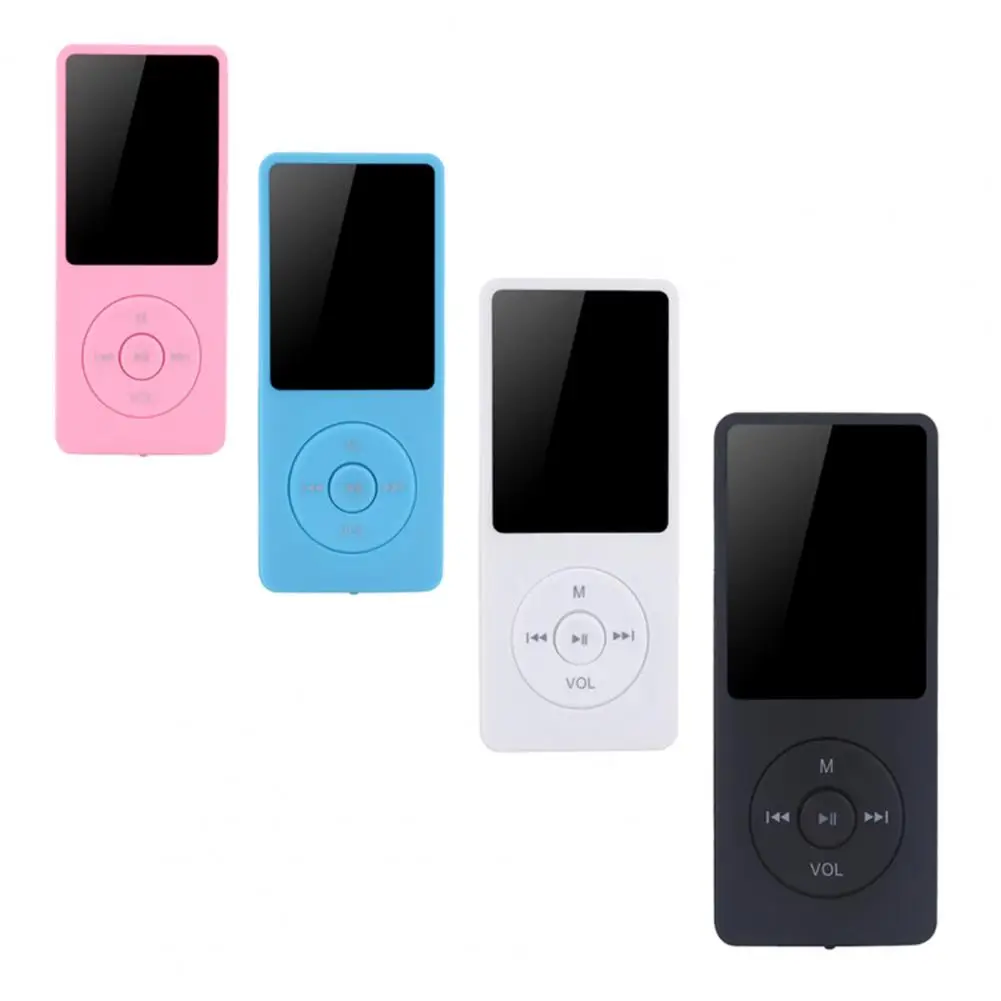 Portable Mp4 with Built in Speaker Music with 16gb Sd Card Built in Speaker Voice Recorder High quality Sound Mp3