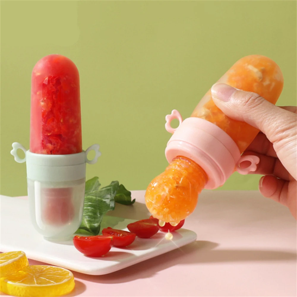 3-in-1 Baby Complementary Food Pacifier Feeding Spoon Multi-purpose Baby Food Feeding Bottle Fruit Complementary Feed