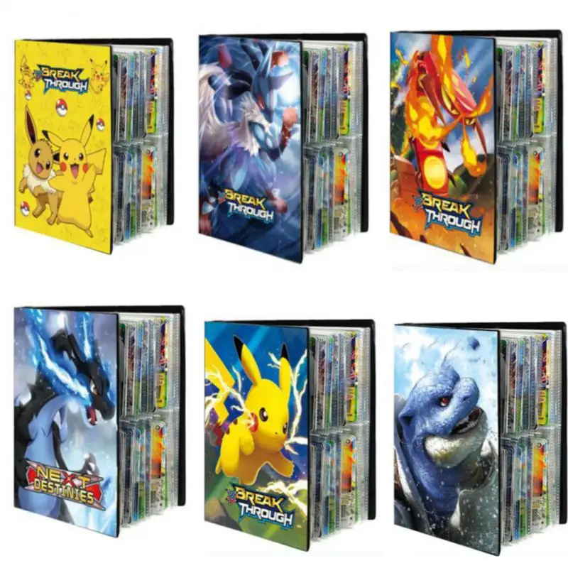 Cartoon 240 Kaart Pokemon Album Boek Anime Kaart Game Pokemon Pikachu Collectie Kaarten Houder
