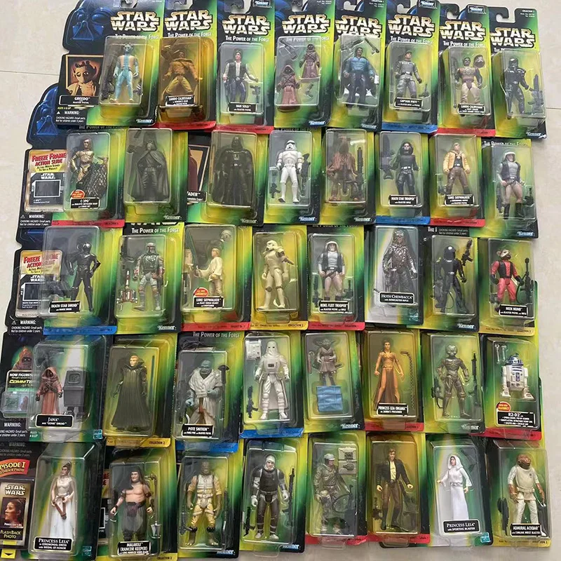 Star Wars Action Figure Darth Vader Ando Calrissian The Fighter Pilot R2-D2 Yoda Spacetrooper Model Toys Collection Gifts