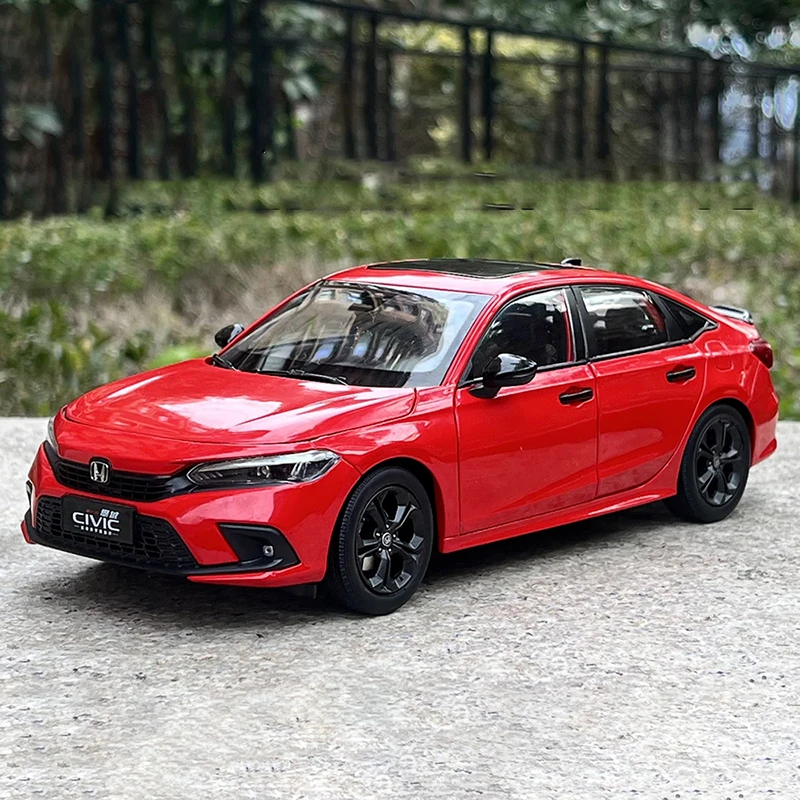 1:18 Scale Honda Civic Hatchback 2022 240 Turbo Red Static