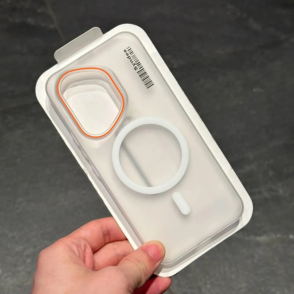 Frosted Translucent Magnetic Phone Case - Slim Hard PC Cover