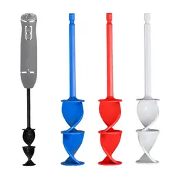 Epoxy Resin Mixer Helix Design Paint Mixer Drill Attachment Resin Mixer 4pcs Consistent Even Flow Stirrer Paddle Drill Paint