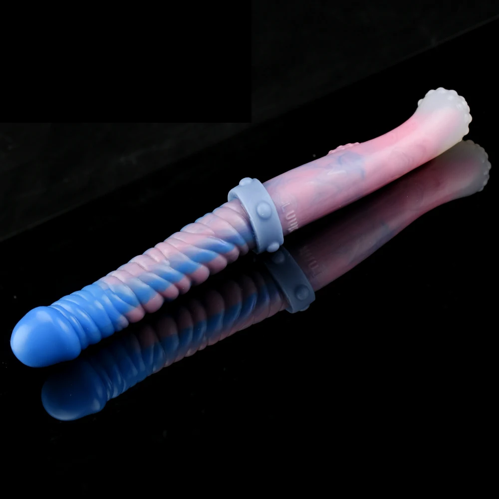 LUUK Long Anal Plug Silicone Double Ended Realistic Soft Dildos Women Men Anal Sex Toys Viginal Masturbators Lesbian Sex Toys