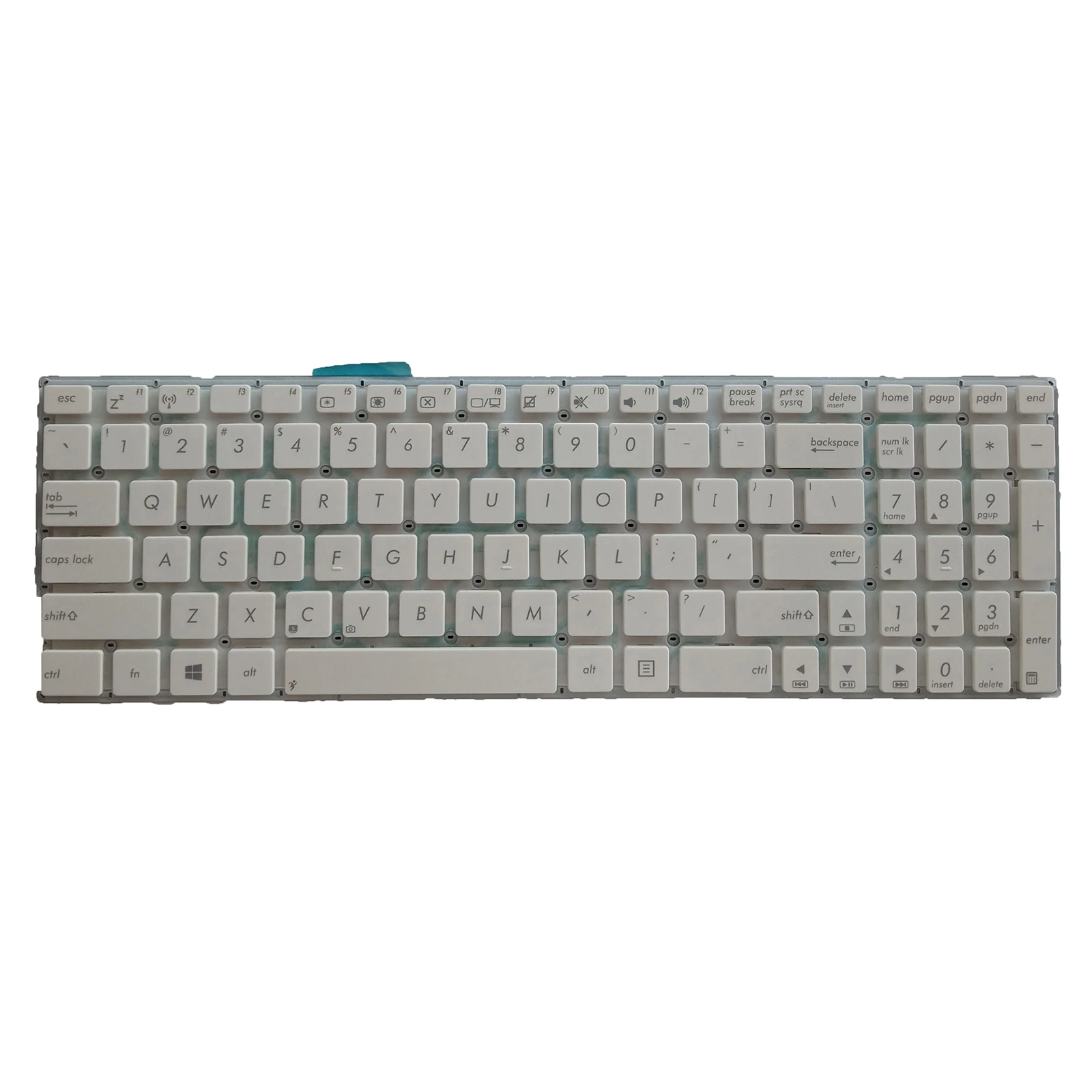 Tastiera Completa QWERTZ Nera Per ASUS X756 (X756U, X756UB, X756UJ, X756UQ, X756UV) - MultiTechPro