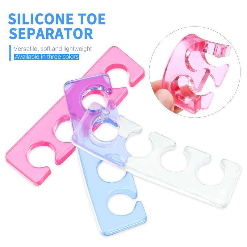 Separatore Newtoe Separatori Per Dita In Silicone Morbido Distanziatore Flessibile Per Dita Dei Piedi Correttori Per Dita Dei Piedi Forma Manicure Ped