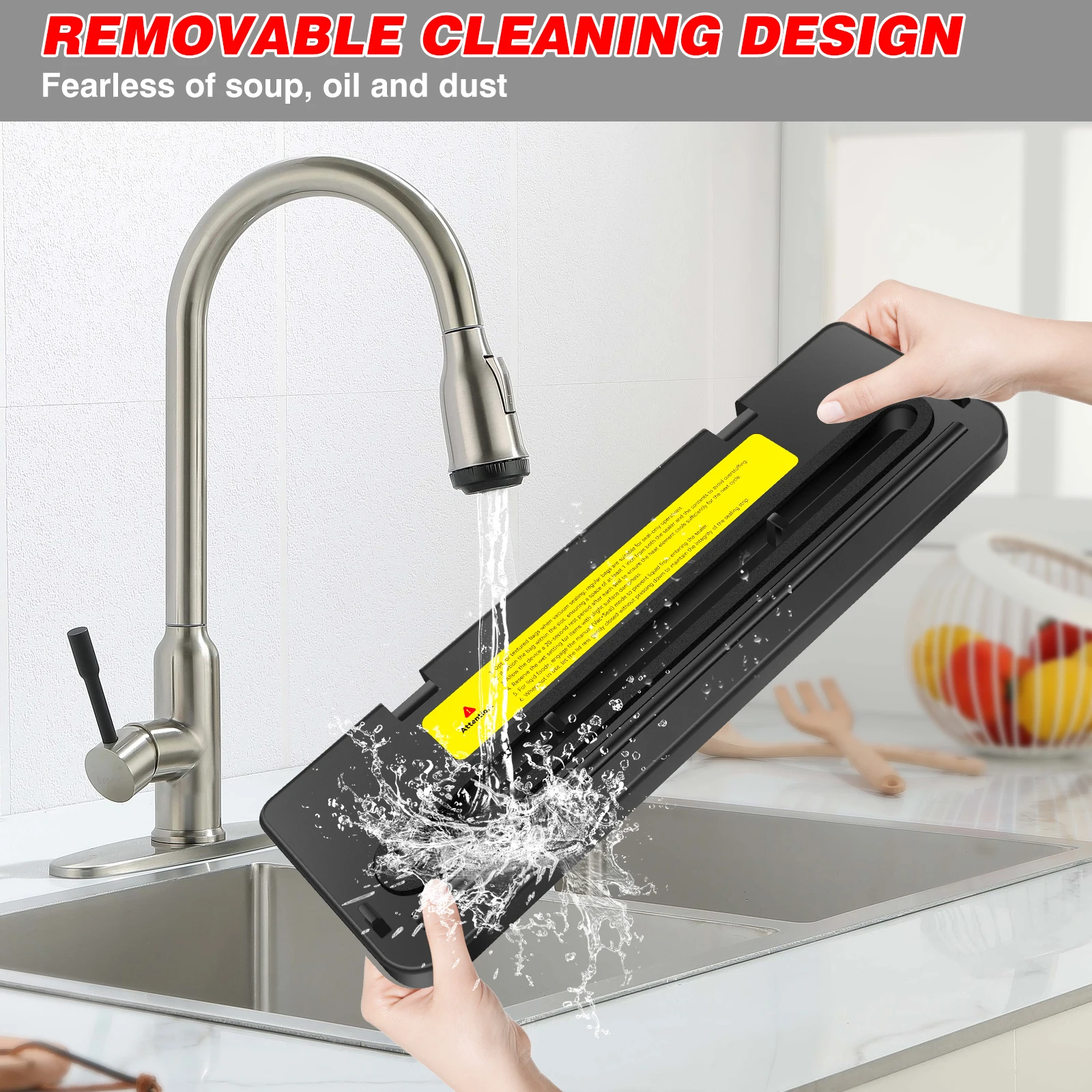 5-in-1 Multi-Functional Vacuum Sealer Food Vacuum Sealer Machine Automatic Food Sealer for Food Preservation With 10 Sealer bags 4