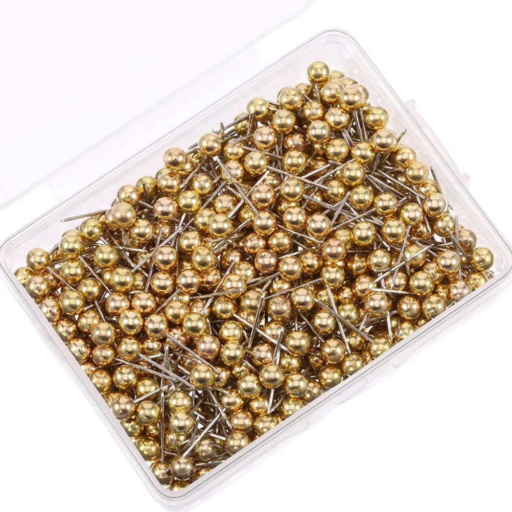 Push pins 400 pcs plastic pin push world map decorate stick pins flags thumb tacks office binding supplies usa map markers school