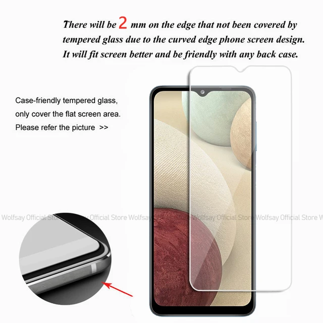 Protecteur d'écran pour Samsung Galaxy, Film de protection, Book ine colle, Verre, A12, A22, A32, A52, Guatemala, 2 pièces, 4 pièces 2