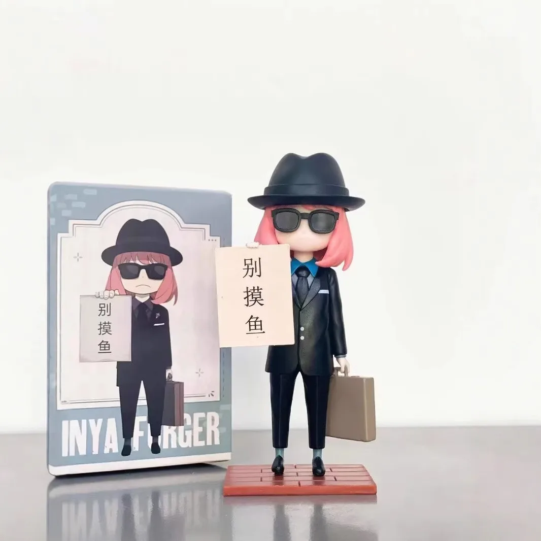 Spy×Family Anya Forger Fish Trouble Anime Figure - 15cm Collectible Statue Decoration