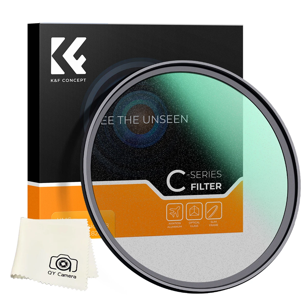 

K&F Concept Lens Diffusion Filter 77mm 1/8 Black Pro Mist Antireflective Coating Canon EF 17-40mm F/4L C Series