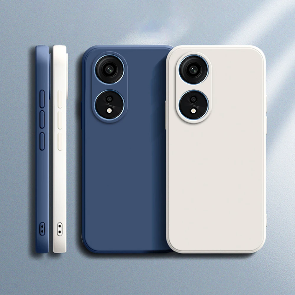 Luxury Liquid Silicone Shockproof Soft Back Cover Case - Premium Design