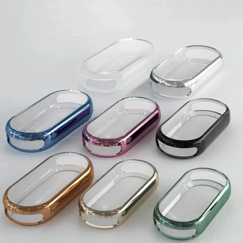 Soft TPU All-Around Protective Bumper Case for Smartwatch - Screen Protector and Cover