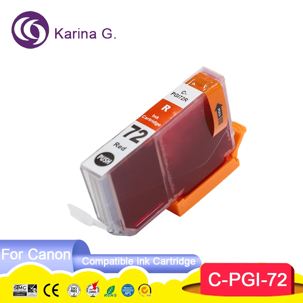 PGI72 PGI-72 PGI 72 Premium Color Compatible Printer Inkjet Ink Cartridge for P