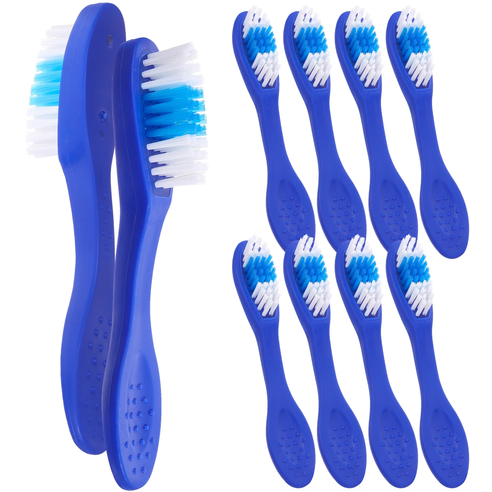

Handle Toothbrush Thumbprint Security Toothbrush Short Handle Soft Bristles Portable Travel Toothbrush Teeth Cleaning