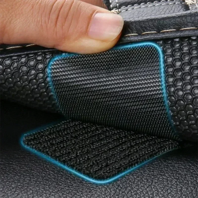 Car Carpet Pads Auto Adhesive VelcroS Tape Dashboard Pad Sewing Double-sided Fixed Stickers Fixation Patch Floor Mat DIY Arts