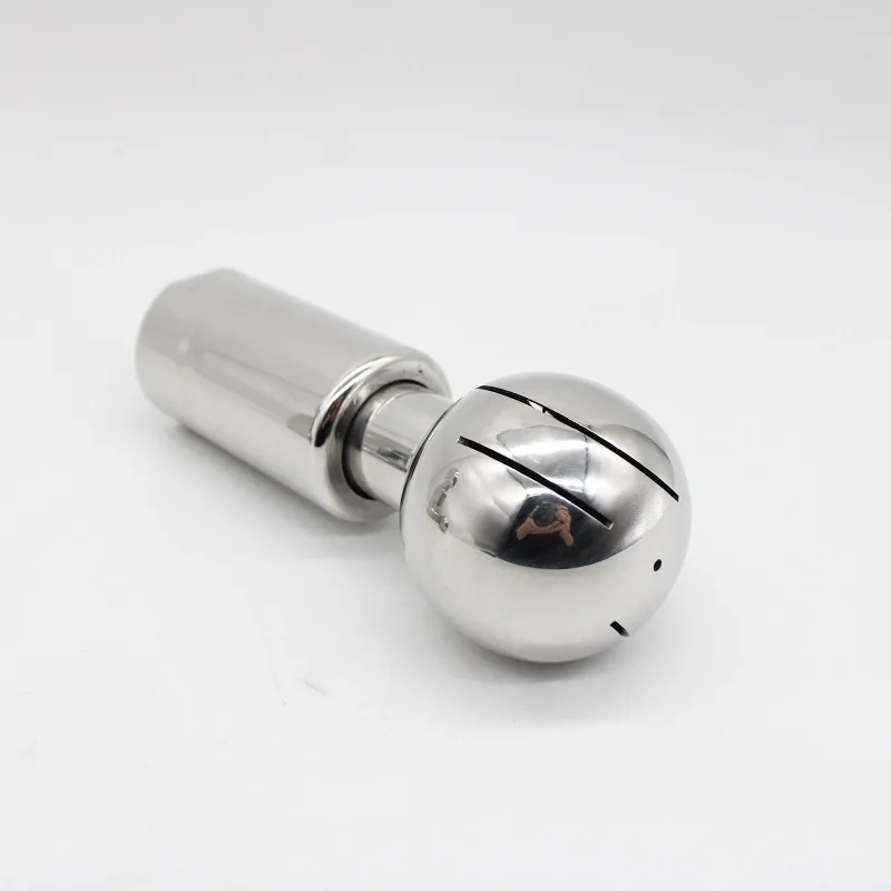 SS304 Stainless Rotary Spray Ball Sanitary Female Thread CIP Tank Cleaning Head 360 Degree Coverage Wash Fitting BSP1/2"-2" Inch
