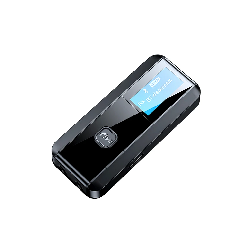 

LCD Wireless Receiver Transmitter Bluetooth-compatible 5 0 Audio Adapter