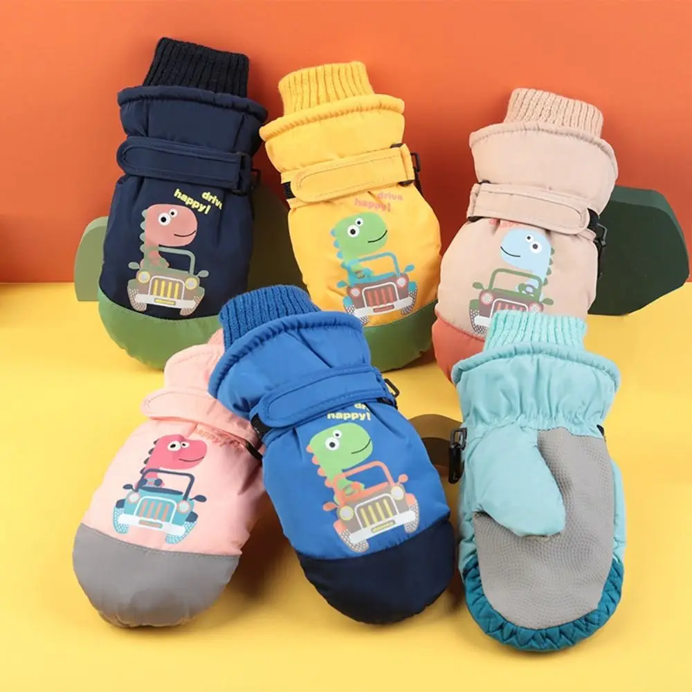

New Children Kids Ski Gloves Winter Snow Warm Gloves Boy Girls Ski Snowboard Windproof Waterproof Thicken Mitten Keep Warm