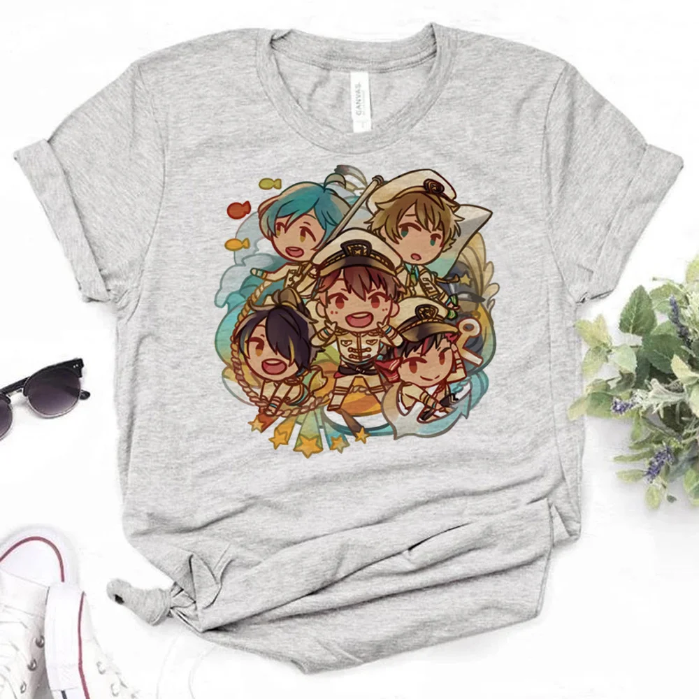 

Ensemble Stars t-shirts women graphic t-shirts female anime 2000s comic clothing