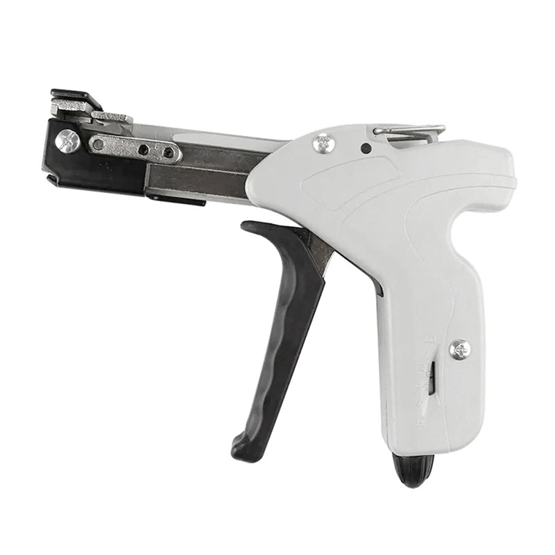 

Stainless Steel Cable Tie Tool Fastening Strap Cutting Tool Pliers Automatic Zipper Cutter Tension Grey