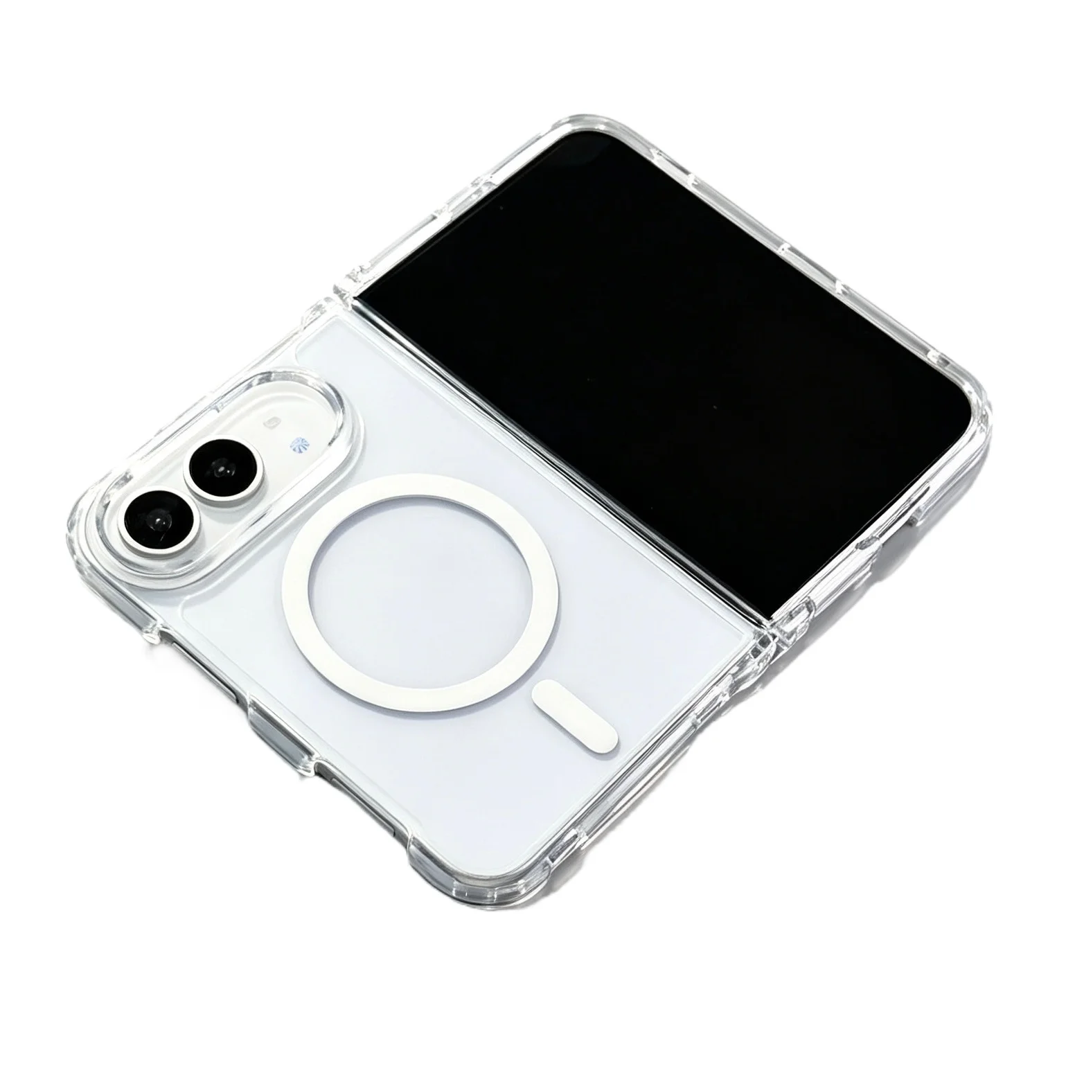 Magnetic Transparent Phone Case with MagSafe Wireless Charging Compatibility