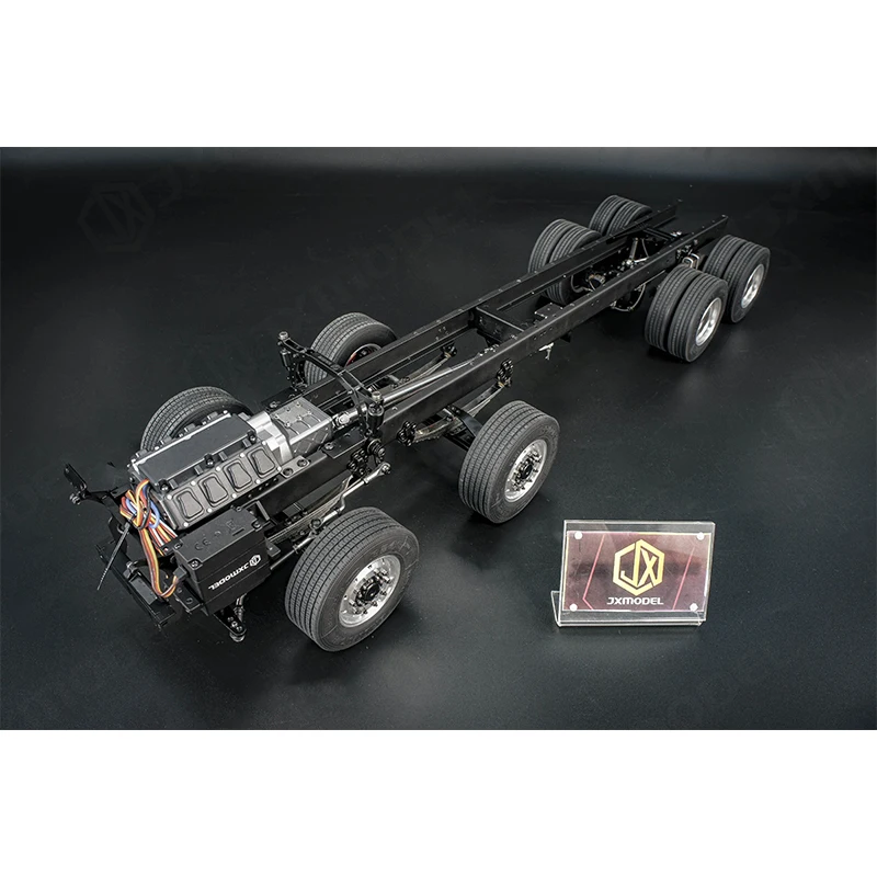 8x4 chassis (specially equipped with JX Rescue Truck 2.0) JXmodel Tamiya tow truck trailer 2