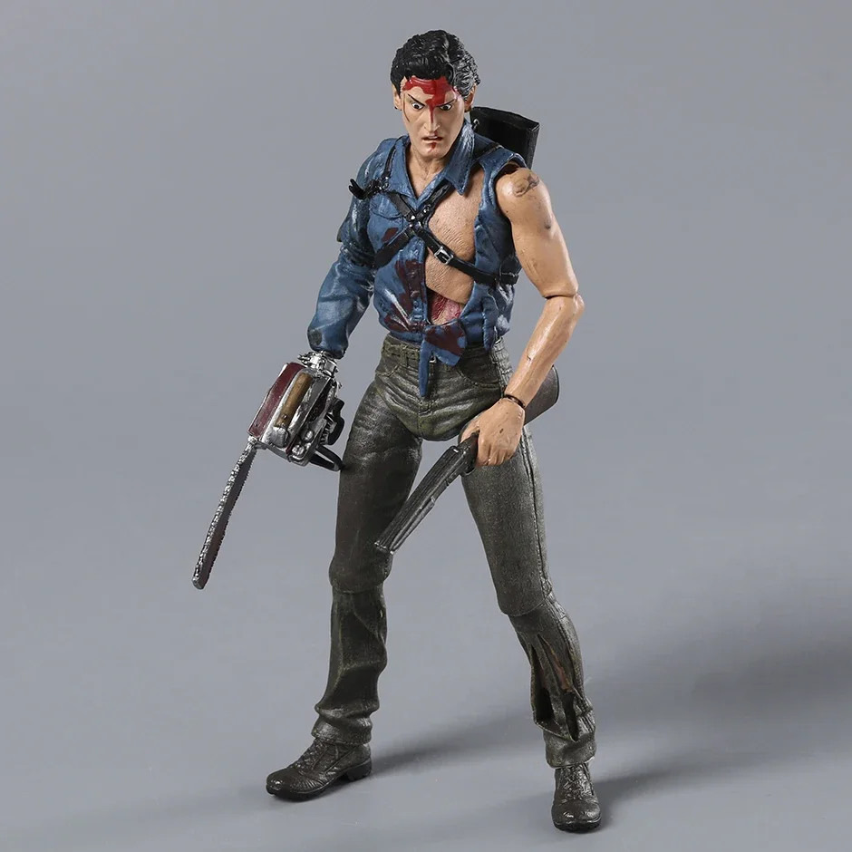 ネカ 死霊のはらわたII 7インチ アルティメット アクションフィギュア アッシュ / NECA EVIL DEAD2 / DEAD BY DAWN 7inch Ultimate Action figur NECA EVIL DEAD 2 Dead By Dawn Ultimate Ash 7'' Action Figure