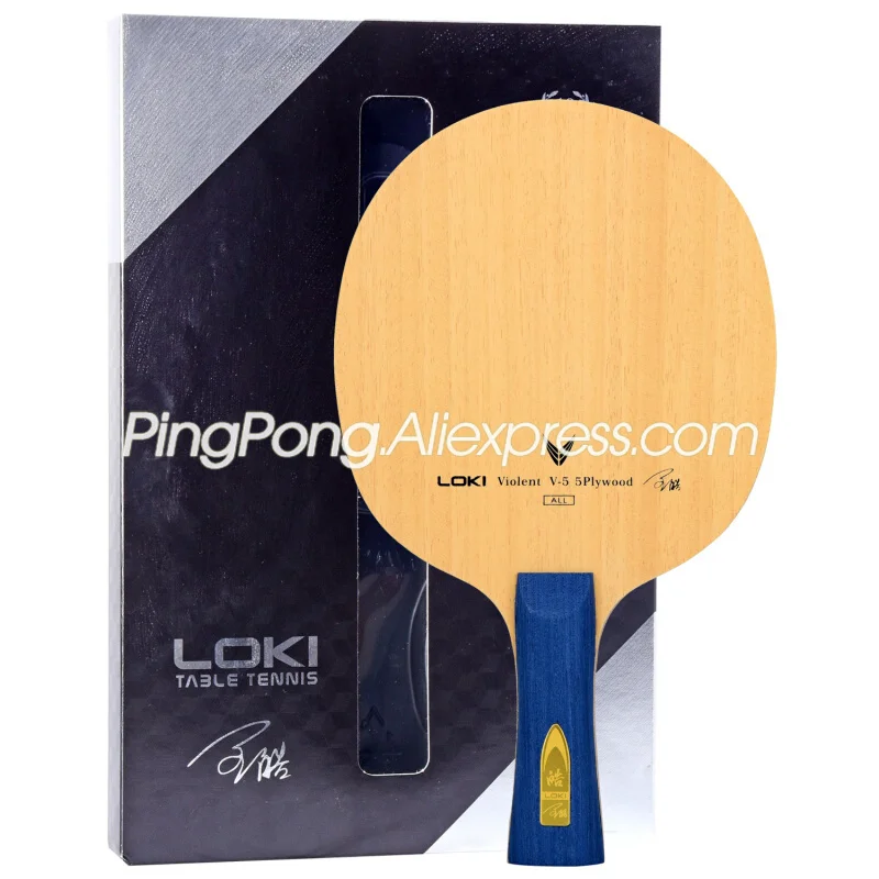 Original Loki Violent 5 V5 Table Tennis Blade Racket (5 Ply Wood