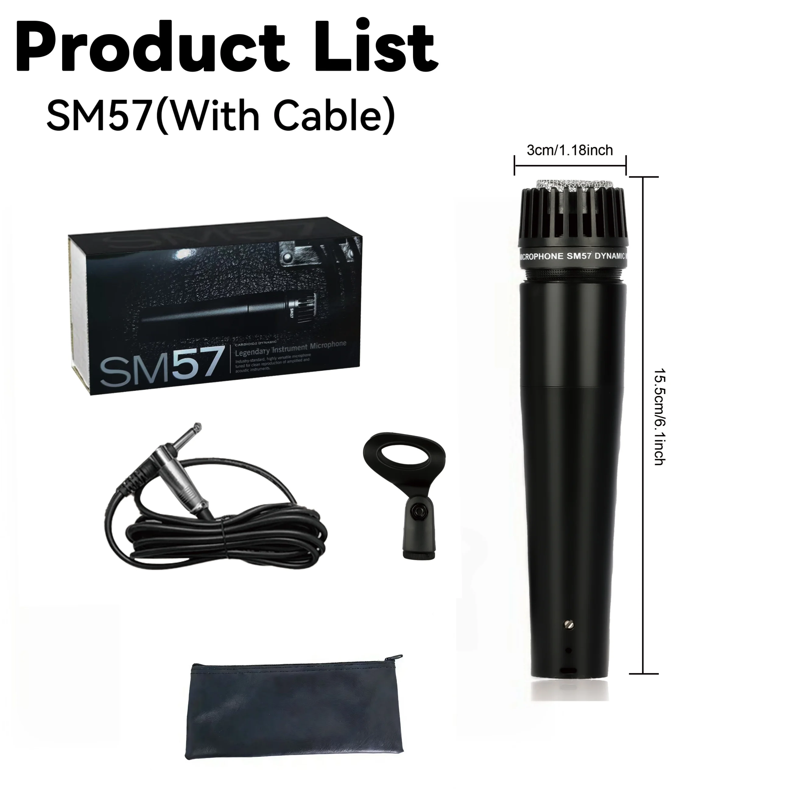 SM57(With Cable)