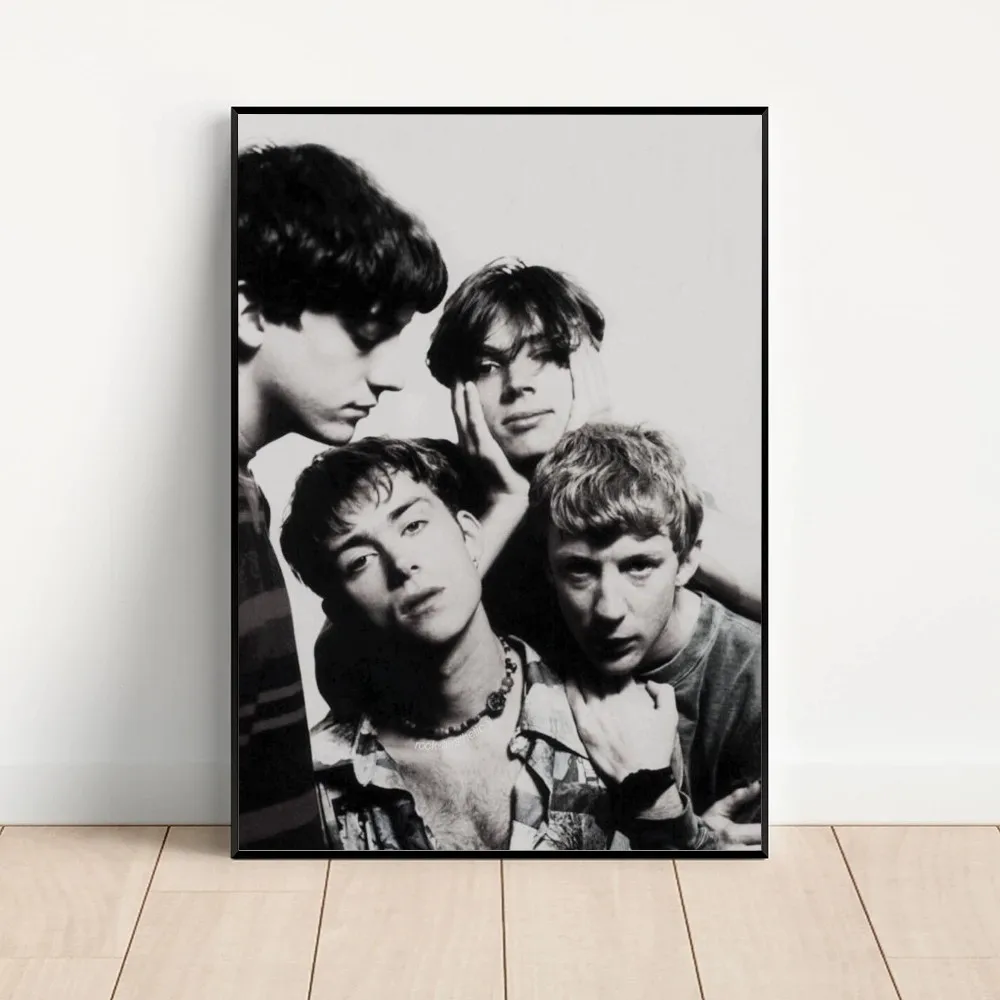 Band Musik Rapper Blur Poster Kraft Club Bar Paper Vintage Poster Wall Art Painting Bedroom Study Stickers vintage posters poster prints