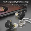 KZ ZS10 PRO X Metal Headset Hybrid drivers HIFI Bass Earbuds In-Ear Monitor Noise Cancelling Earphones ZS10PROX 6