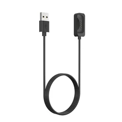 Universal Smartwatch USB Charging Cable Dock Adapter - Sport Smart Accessories (Black)