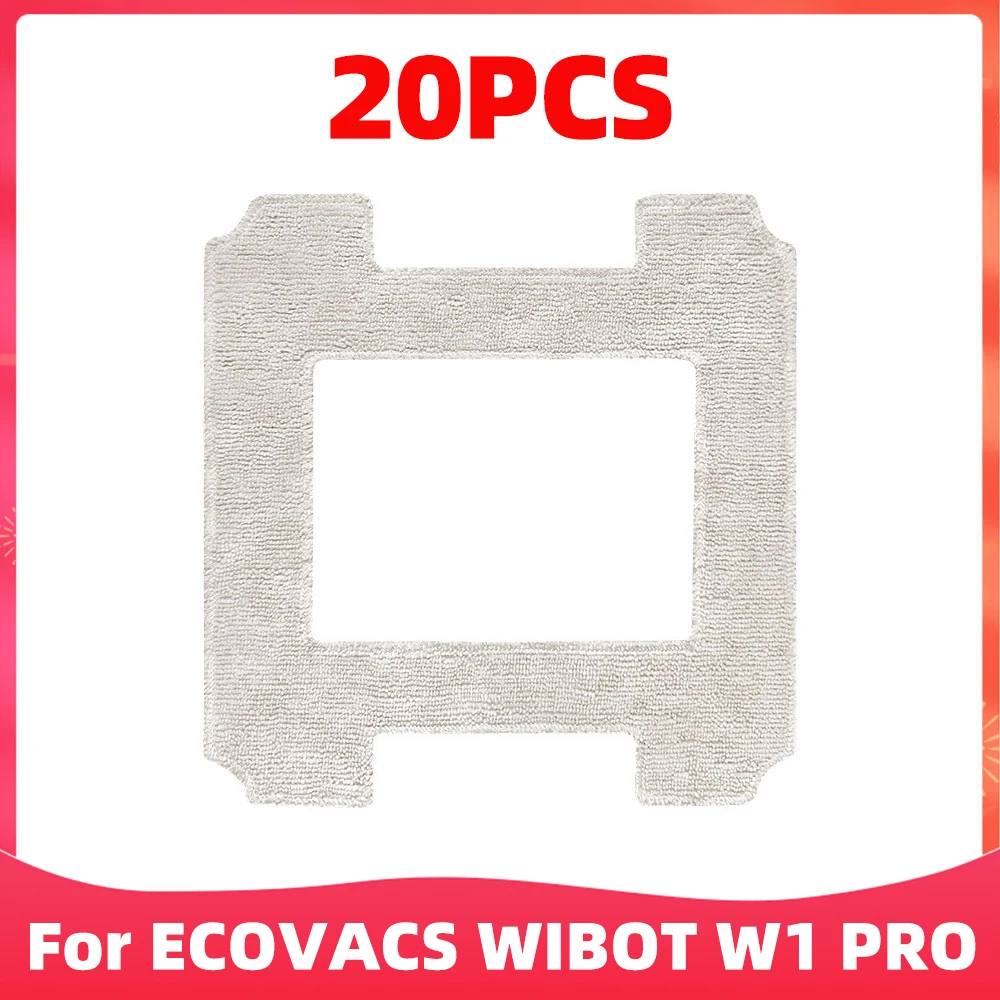 For Ecovacs WIBOT W1 PRO Window Cleaner Robot Replacement Mop Cloths Rag Mop Pad Spare Parts Accessories Robot home appliance